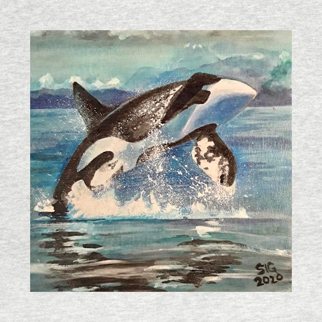 Happy Orca - Orca Strait IV by Signe23